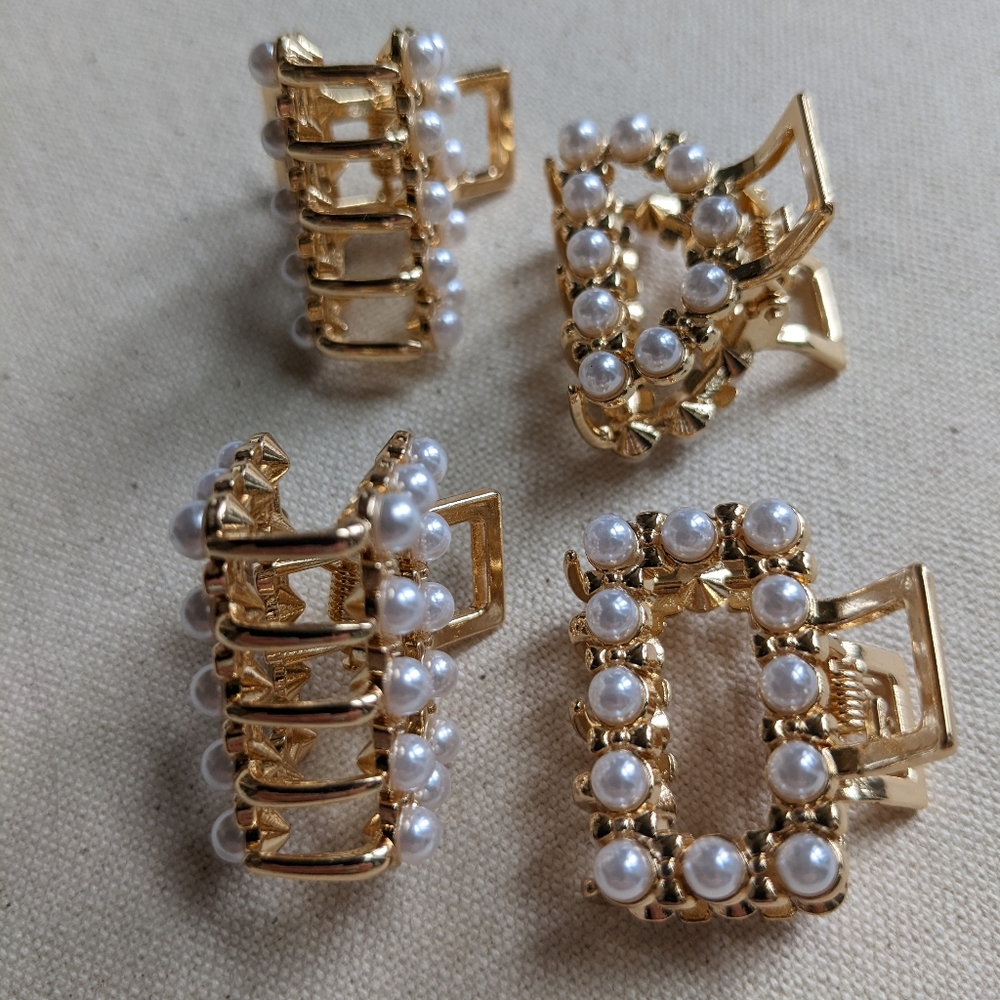 Metal Hair Claw Clips (4)